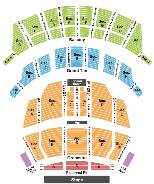 Altria Theater Jeff Dunham Seating Chart